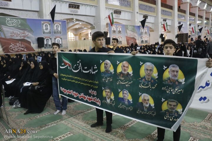 آیین گرامیداشت شهدای اقتدار آذربایجان شرقی در شهر تبریز