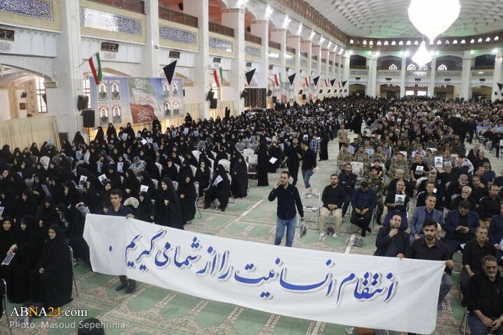 آیین گرامیداشت شهدای اقتدار آذربایجان شرقی در شهر تبریز