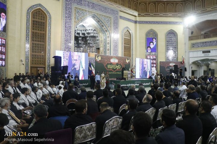 آیین گرامیداشت شهدای اقتدار آذربایجان شرقی در شهر تبریز