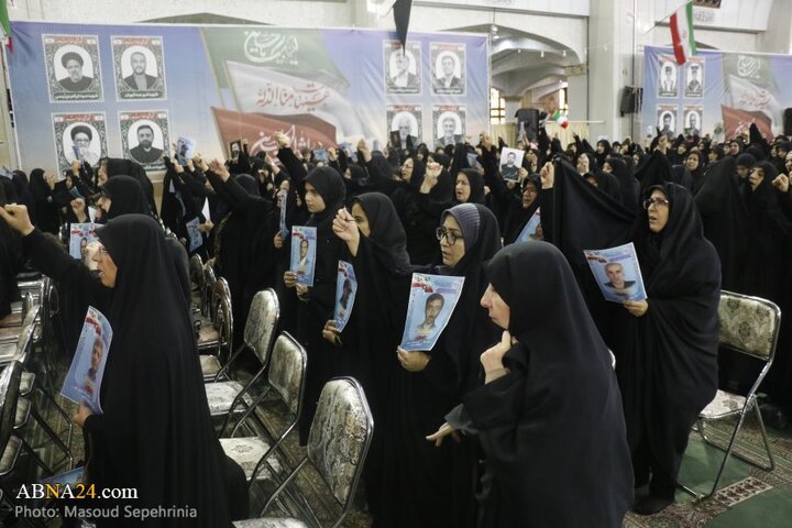 آیین گرامیداشت شهدای اقتدار آذربایجان شرقی در شهر تبریز