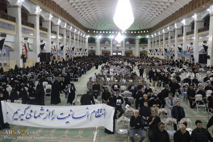 آیین گرامیداشت شهدای اقتدار آذربایجان شرقی در شهر تبریز