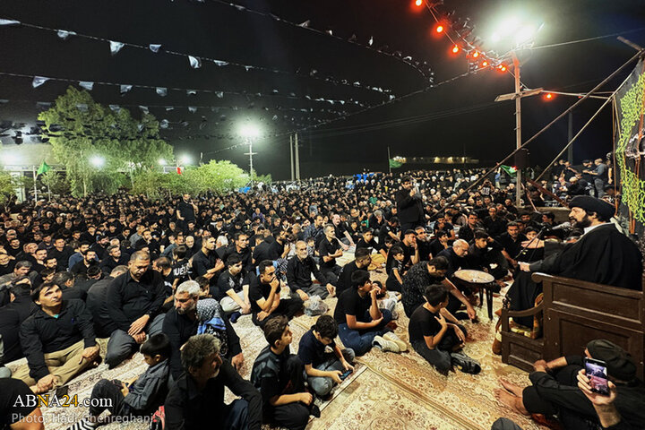 مراسم عزاداری شهادت امام سجاد در روستای «طایقان» قم
