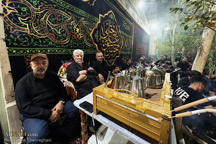 مراسم عزاداری شهادت امام سجاد در روستای «طایقان» قم