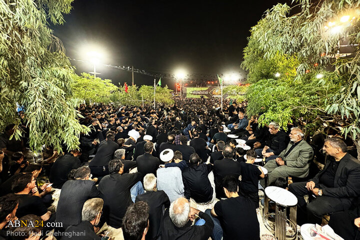 مراسم عزاداری شهادت امام سجاد در روستای «طایقان» قم