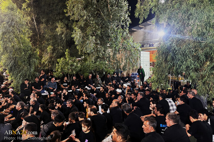 مراسم عزاداری شهادت امام سجاد در روستای «طایقان» قم