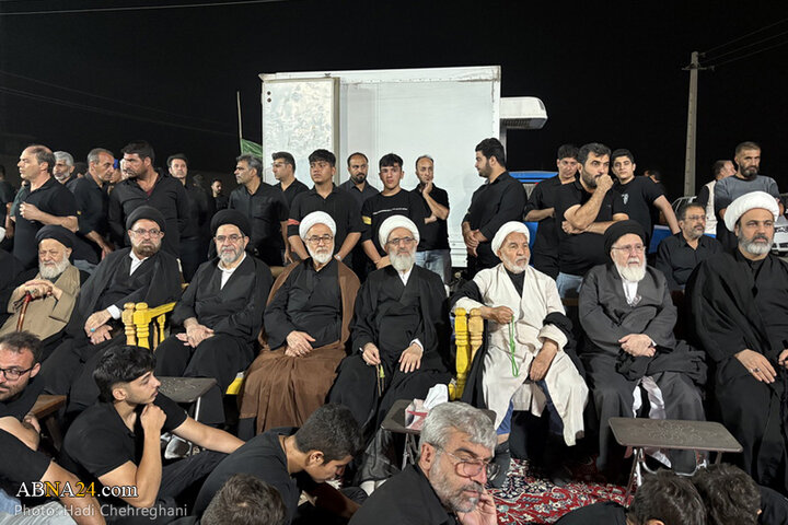 مراسم عزاداری شهادت امام سجاد در روستای «طایقان» قم