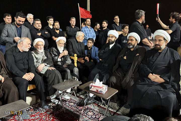 مراسم عزاداری شهادت امام سجاد در روستای «طایقان» قم