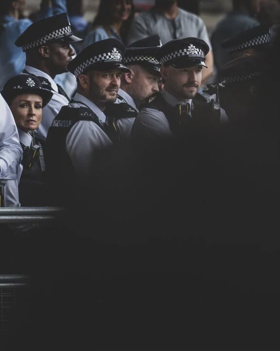 برخورد وحشیانه پلیس لندن با حامیان فلسطین