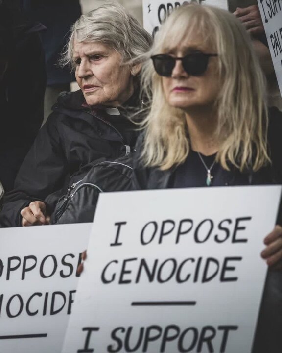 برخورد وحشیانه پلیس لندن با حامیان فلسطین