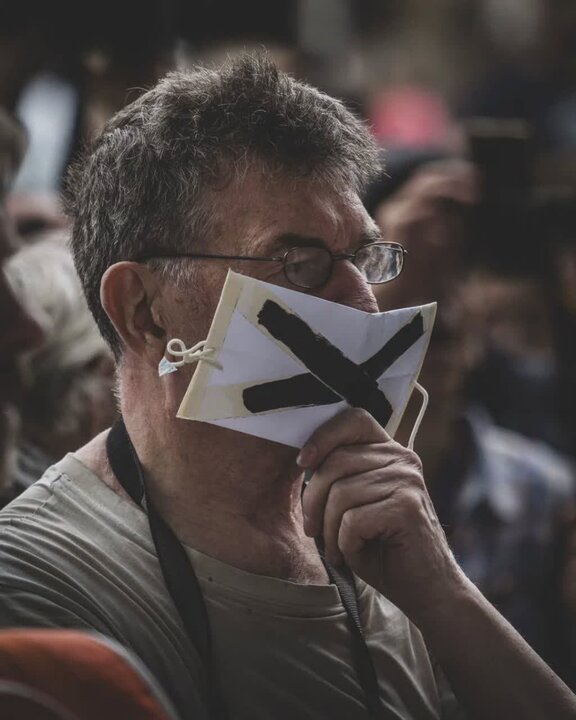 برخورد وحشیانه پلیس لندن با حامیان فلسطین