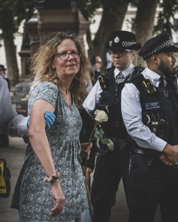 Photos: London police brutally crack down on Palestinian supporters