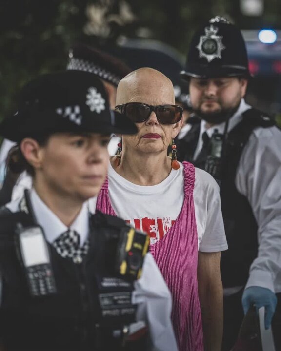 Photos: London police brutally crack down on Palestinian supporters