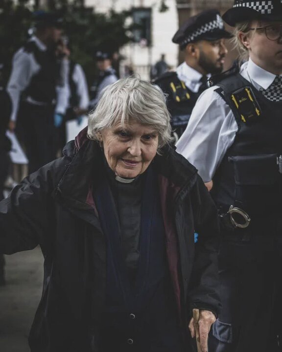 Photos: London police brutally crack down on Palestinian supporters