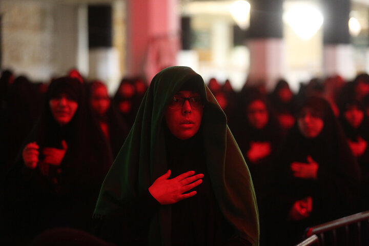 Photos: Imam Sajjad mourning ceremony held at Hazrat Masoumeh holy shrine