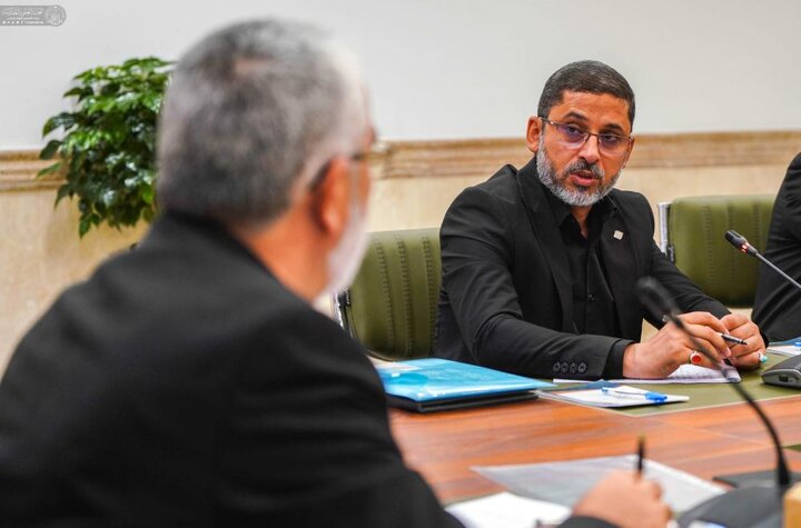 تقرير مصور/ العتبة العلويّة تناقش الاستعدادات المبكرة لاستقبال الحشود المليونية لزيارة الأربعين