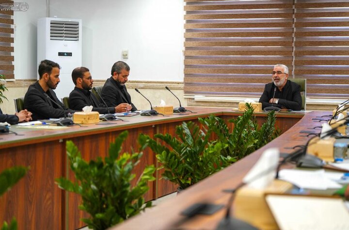 تقرير مصور/ العتبة العلويّة تناقش الاستعدادات المبكرة لاستقبال الحشود المليونية لزيارة الأربعين