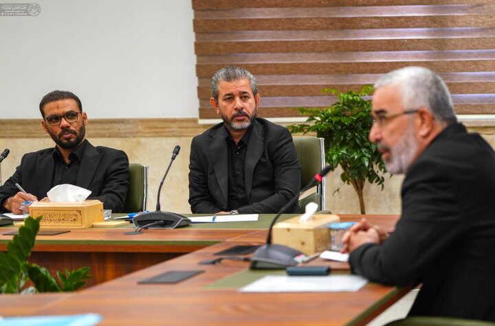 تقرير مصور/ العتبة العلويّة تناقش الاستعدادات المبكرة لاستقبال الحشود المليونية لزيارة الأربعين