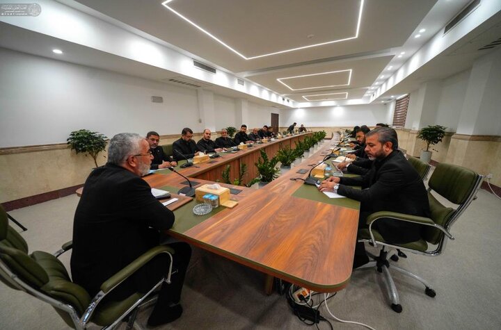 تقرير مصور/ العتبة العلويّة تناقش الاستعدادات المبكرة لاستقبال الحشود المليونية لزيارة الأربعين