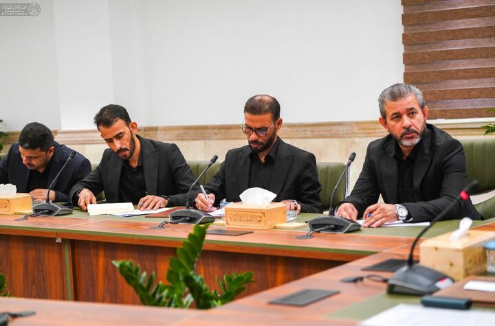 تقرير مصور/ العتبة العلويّة تناقش الاستعدادات المبكرة لاستقبال الحشود المليونية لزيارة الأربعين