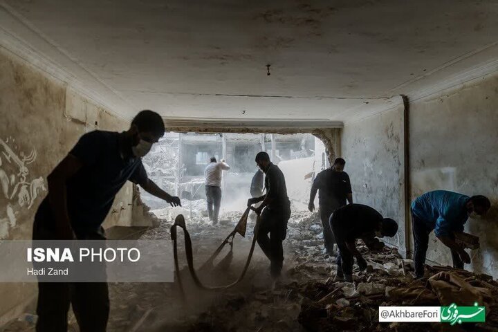 تقرير مصور/ تضرر كبير لبيوت سكنية جراء العدوان الصهيوني الغاشم على طهران