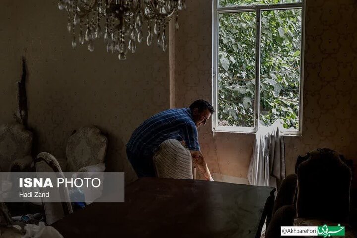 تقرير مصور/ تضرر كبير لبيوت سكنية جراء العدوان الصهيوني الغاشم على طهران