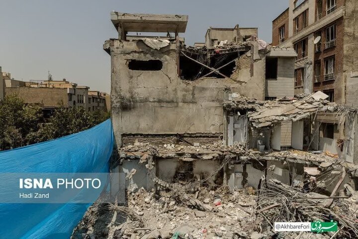 تقرير مصور/ تضرر كبير لبيوت سكنية جراء العدوان الصهيوني الغاشم على طهران