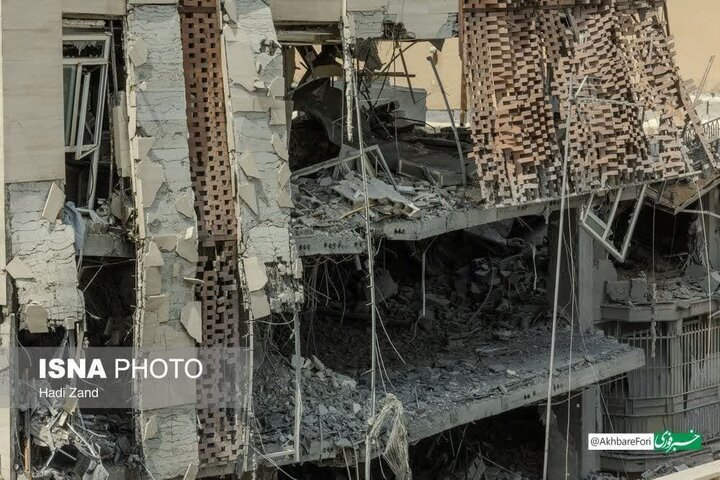 تقرير مصور/ تضرر كبير لبيوت سكنية جراء العدوان الصهيوني الغاشم على طهران