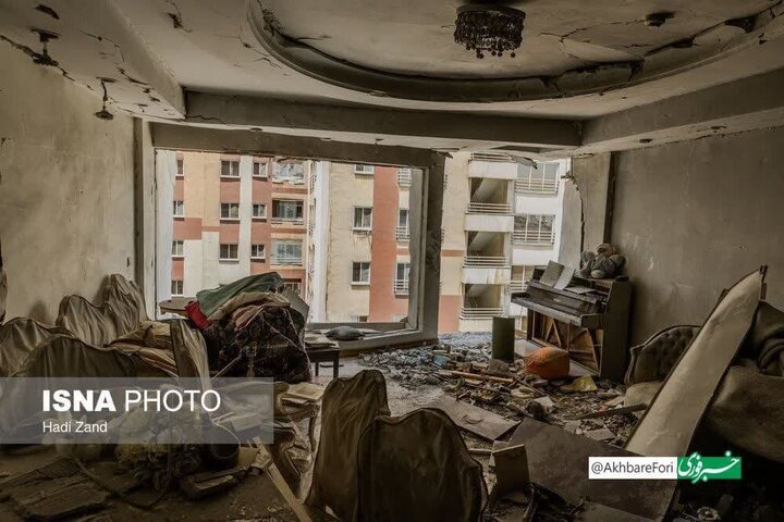 تقرير مصور/ تضرر كبير لبيوت سكنية جراء العدوان الصهيوني الغاشم على طهران