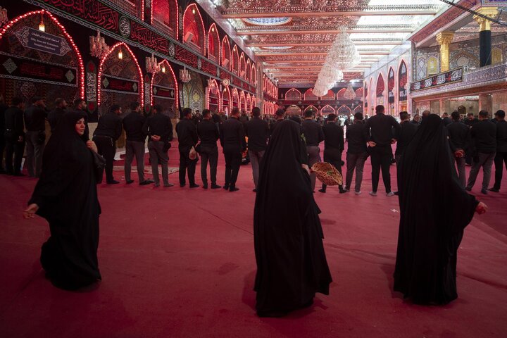 انطلاق موكب قبيلة بني أسد والعشائر العراقية؛ لإحياء ذكرى دفن الأجساد الطاهرة للإمام الحسين وأهل بيته (عليهم السلام) وأصحابه الكرام