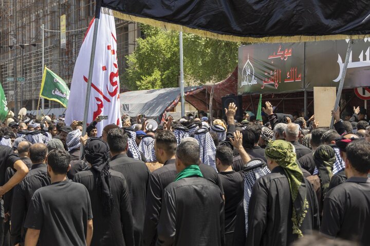 انطلاق موكب قبيلة بني أسد والعشائر العراقية؛ لإحياء ذكرى دفن الأجساد الطاهرة للإمام الحسين وأهل بيته (عليهم السلام) وأصحابه الكرام