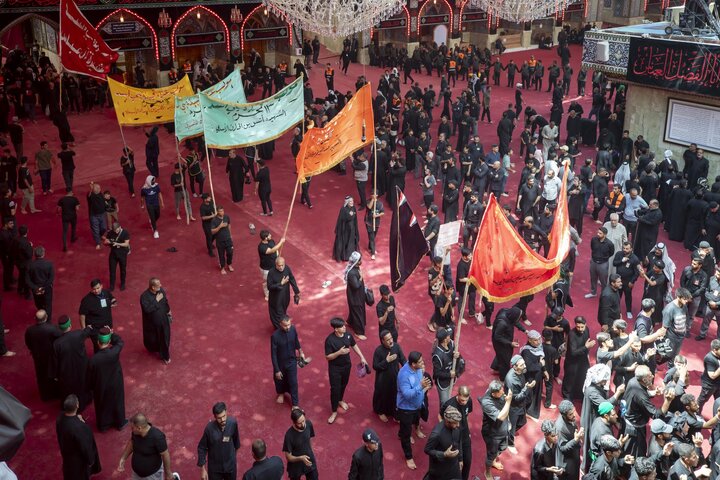 انطلاق موكب قبيلة بني أسد والعشائر العراقية؛ لإحياء ذكرى دفن الأجساد الطاهرة للإمام الحسين وأهل بيته (عليهم السلام) وأصحابه الكرام