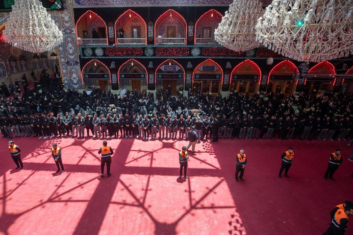 انطلاق موكب قبيلة بني أسد والعشائر العراقية؛ لإحياء ذكرى دفن الأجساد الطاهرة للإمام الحسين وأهل بيته (عليهم السلام) وأصحابه الكرام