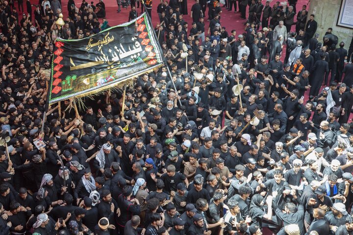 انطلاق موكب قبيلة بني أسد والعشائر العراقية؛ لإحياء ذكرى دفن الأجساد الطاهرة للإمام الحسين وأهل بيته (عليهم السلام) وأصحابه الكرام