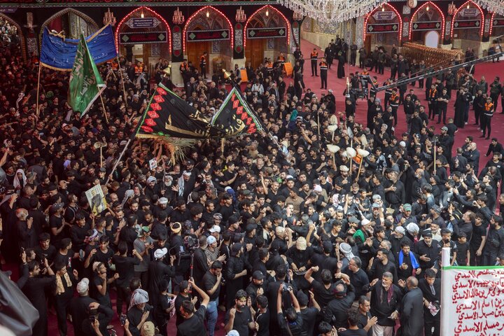 انطلاق موكب قبيلة بني أسد والعشائر العراقية؛ لإحياء ذكرى دفن الأجساد الطاهرة للإمام الحسين وأهل بيته (عليهم السلام) وأصحابه الكرام