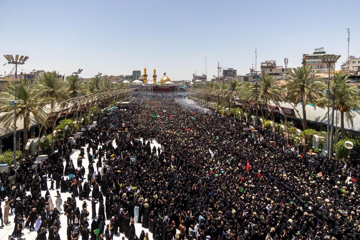 انطلاق موكب قبيلة بني أسد والعشائر العراقية؛ لإحياء ذكرى دفن الأجساد الطاهرة للإمام الحسين وأهل بيته (عليهم السلام) وأصحابه الكرام