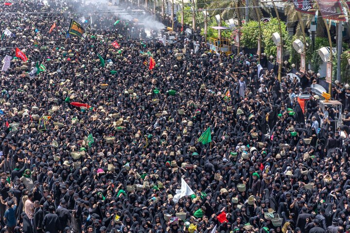 انطلاق موكب قبيلة بني أسد والعشائر العراقية؛ لإحياء ذكرى دفن الأجساد الطاهرة للإمام الحسين وأهل بيته (عليهم السلام) وأصحابه الكرام