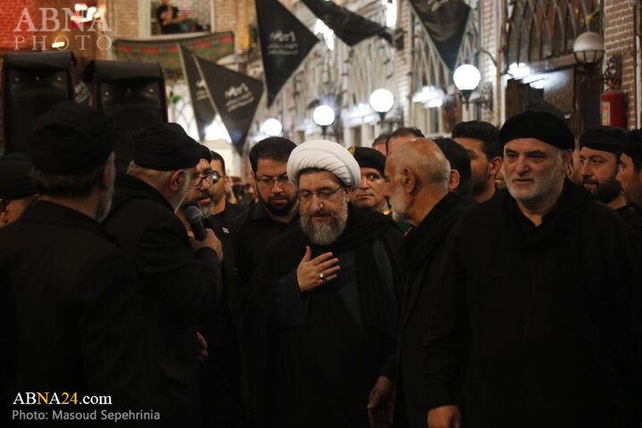 عزاداری حسینی در بازار تاریخی سرپوشیده شهر تبریز