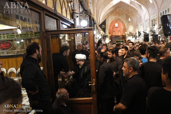 عزاداری حسینی در بازار تاریخی سرپوشیده شهر تبریز