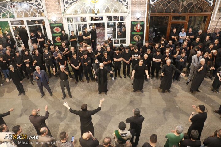 عزاداری حسینی در بازار تاریخی سرپوشیده شهر تبریز