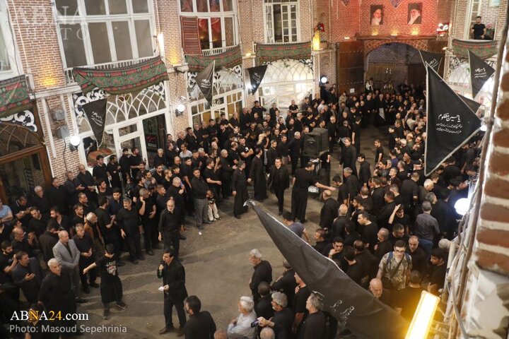 عزاداری حسینی در بازار تاریخی سرپوشیده شهر تبریز
