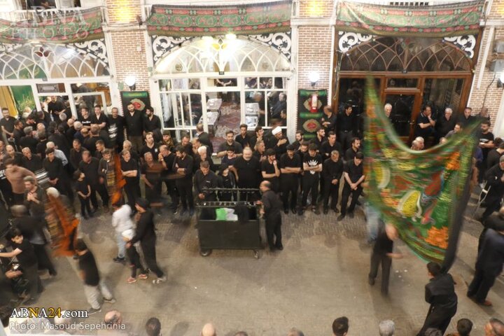 عزاداری حسینی در بازار تاریخی سرپوشیده شهر تبریز