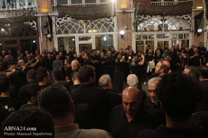 عزاداری حسینی در بازار تاریخی سرپوشیده شهر تبریز