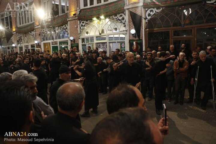 عزاداری حسینی در بازار تاریخی سرپوشیده شهر تبریز