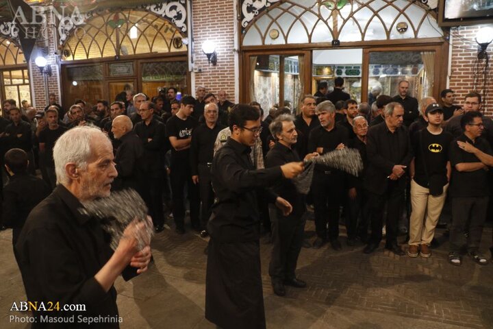 عزاداری حسینی در بازار تاریخی سرپوشیده شهر تبریز