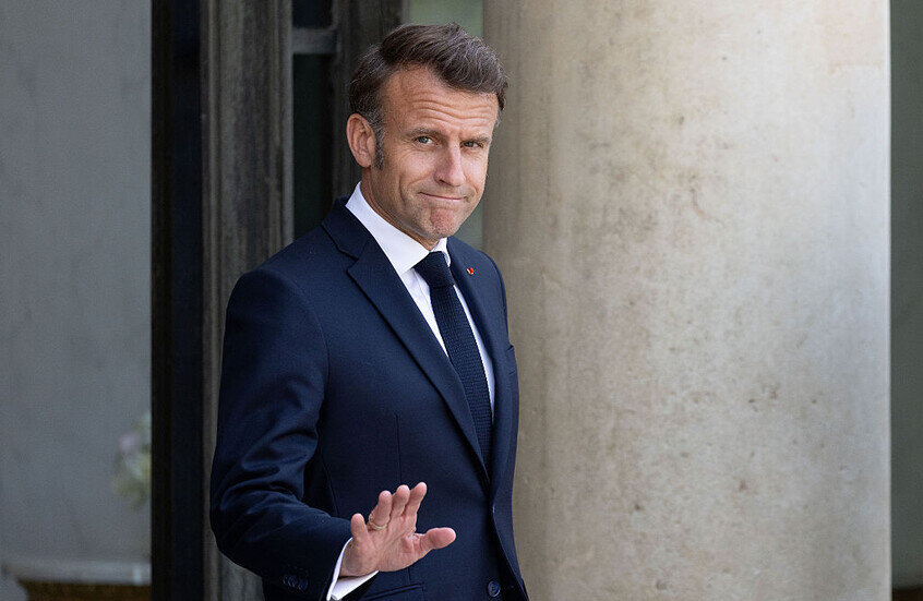 ماكرون: أنا أؤمن بمستقبل حل الدولتين كأساس للهيكل الأمني الإقليمي