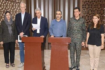 نوێنەرانی کورد و دیمەشق کۆبوونەوە