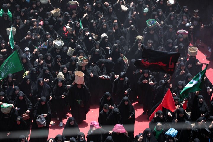 تقرير مصور/ مراسم ذكرى دفن الأجساد الطاهرة للإمام الحسين واهل بيته وأصحابه (عليهم السلام)