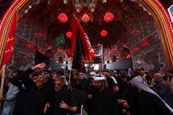 تقرير مصور/ مراسم ذكرى دفن الأجساد الطاهرة للإمام الحسين واهل بيته وأصحابه (عليهم السلام)