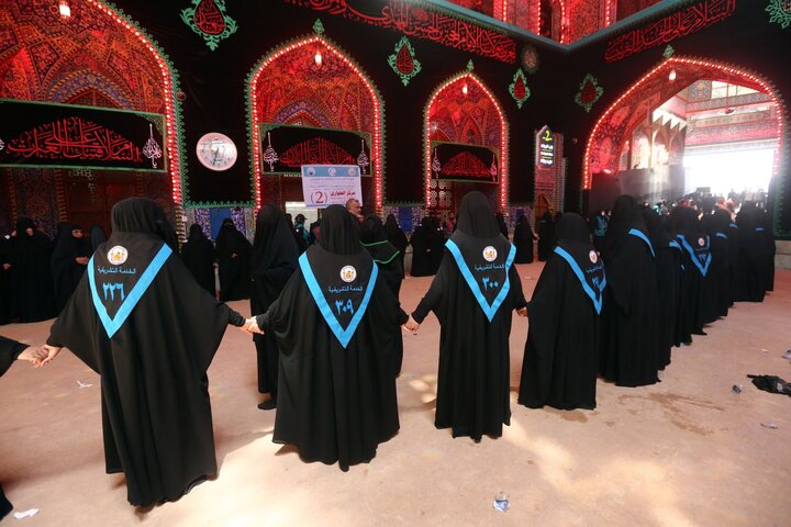 تقرير مصور/ مراسم ذكرى دفن الأجساد الطاهرة للإمام الحسين واهل بيته وأصحابه (عليهم السلام)