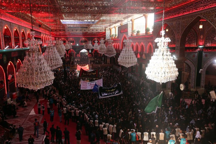 تقرير مصور/ مراسم ذكرى دفن الأجساد الطاهرة للإمام الحسين واهل بيته وأصحابه (عليهم السلام)